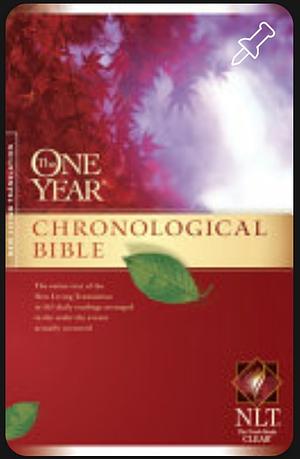 The One Year Chronological Bible NLT by Anonymous