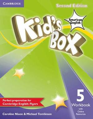 Kid's Box American English Level 5 Workbook with Online Resources by Michael Tomlinson, Caroline Nixon