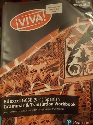 Viva! Edexcel GCSE Spanish Grammar and Translation Workbook by John Halksworth, Tracy Traynor, Ian Kendrick