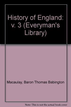 History of England by Thomas Babington Macaulay