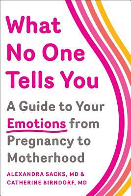 What No One Tells You: A Guide to Your Emotions from Pregnancy to Motherhood by Catherine Birndorf, Alexandra Sacks