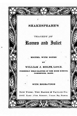 Tragedy of Romeo and Juliet by William Shakespeare