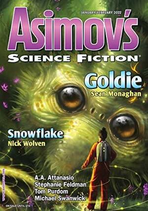 Asimov's Science Fiction January/February 2022 by A.A. Attanasio, Michael Swanwick, Tom Purdon, Sheila Williams, Nick Wolven