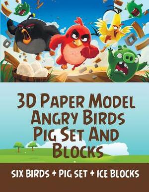 3D Paper Model Angry Birds Pig Set and Blocks: Paper Cool Kids Toys Do It Yourself Children Educational Toys Cartoon Assembly Crafts Boys Girls by Twosuns