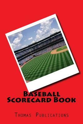 Baseball Scorecard Book by Thomas Publications