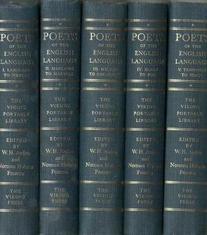 Poets of the English Language by W.H. Auden