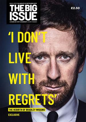 “I don't live with regrets” by The Big Issue