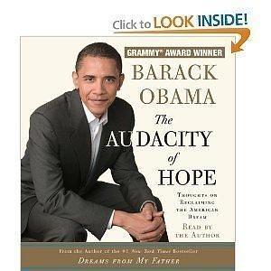 The Audacity of Hope on 5 CDS in hard, vinyl box by Barack Obama, Barack Obama