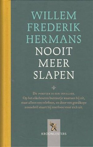 Nooit meer slapen by Willem Frederik Hermans