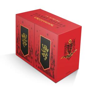 Harry Potter Gryffindor House Edition Hardback Box Set (Harry Potter #1-7) by J.K. Rowling