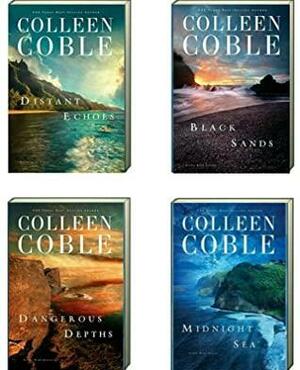 Aloha Reef (Set of 4) Distant Echoes; Black Sands; Dangerous Depths; Midnight Sea by Colleen Coble