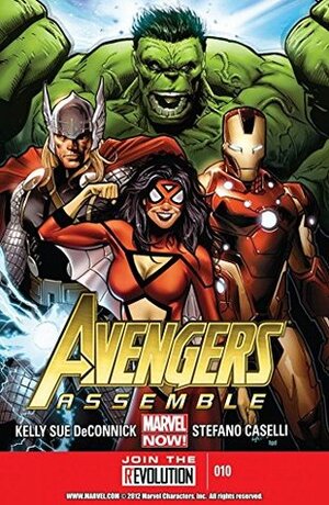 Avengers Assemble #10 by Clayton Cowles, Rain Beredo, Kelly Sue DeConnick, Stefano Caselli