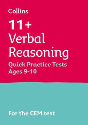 Letts 11+ Success - 11+ Verbal Reasoning Quick Practice Tests: For the Cem Tests: Age 9-10 by Collins UK