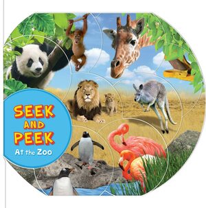 Seek & Peek: Amazing Animals by Kingfisher Publications