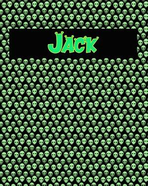 120 Page Handwriting Practice Book with Green Alien Cover Jack: Primary Grades Handwriting Book by Sheldon Franks