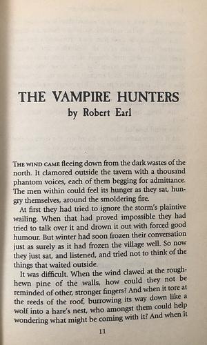 The Vampire Hunters by Robert Earl