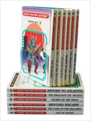 Cup of Death / The Case of the Silk King / Beyond Escape! / Secret of the Ninja / The Brilliant Dr. Wogan / Return to Atlantis by Jay Leibold, R.A. Montgomery, Shannon Gilligan