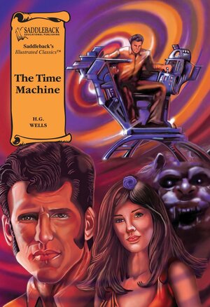 The Time Machine With Books by H.G. Wells