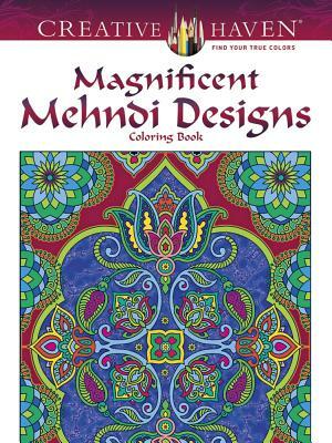 Creative Haven Magnificent Mehndi Designs Coloring Book by Marty Noble