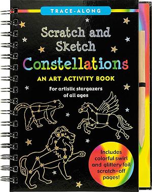 Scratch and Sketch Trace-Along Constellations: An Art Activity Book for Artistic Stargazers of All Ages by Peter Pauper Press, Lee Nemmers, Inc Peter Pauper Press
