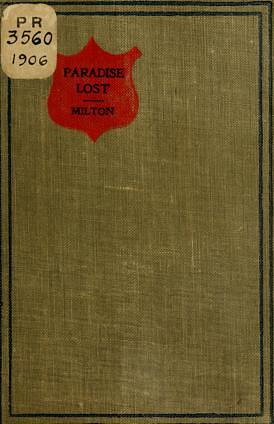 Paradise Lost by John Milton