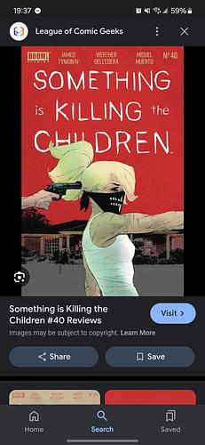 Something is Killing the Children #40 by James Tynion IV