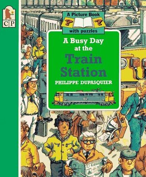 Busy Day at the Train Station by Philippe Dupasquier