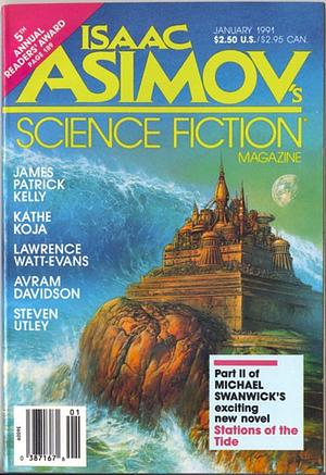 Isaac Asimov's Science Fiction Magazine - 166 - January 1991 by Gardner Dozois