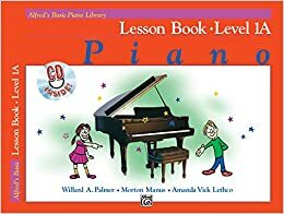 Alfred's Basic Piano Library Lesson Book, Bk 1a: Book & CD by Willard A. Palmer