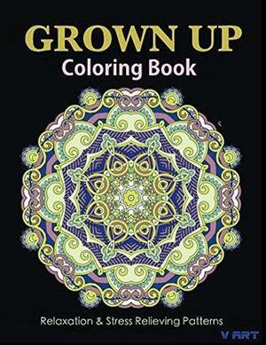 Grown Up Coloring Book 20: Coloring Books for Adults by V. Art