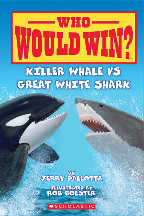 Killer Whale Vs. Great White Shark by Jerry Pallotta