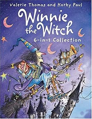 Winnie the Witch 6-in-1 Collection by Valerie Thomas, Korky Paul
