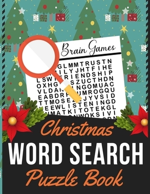 Christmas Word Search Puzzle Book: Holiday themed word search puzzle book Puzzle Gift for Word Puzzle Lover Brain Exercise Game by Dipas Press