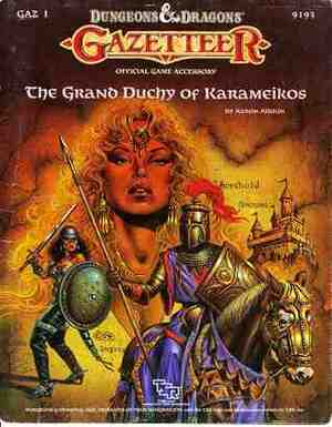 The Grand Duchy of Karameikos by Aaron Allston