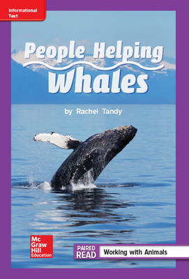 Reading Wonders Leveled Reader People Helping Whales: Ell Unit 1 Week 4 Grade 2 by 