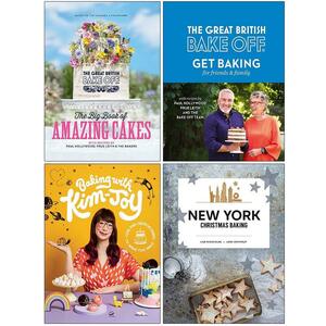 The Big Book of Amazing Cakes / The Great British Bake off: Get Baking for Friends and Family / Baking with Kim-Joy / New York Christmas Baking by Lars Wentrup, Lisa Nieschlag, Kim-Joy