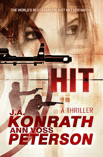 Hit by J.A. Konrath, Ann Voss Peterson