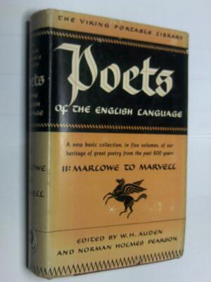 The Portable Elizabethan and Jacobean Poets, Marlowe to Marvell by Norman Holmes Pearson, W.H. Auden