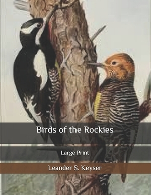 Birds of the Rockies: Large Print by Leander S. Keyser