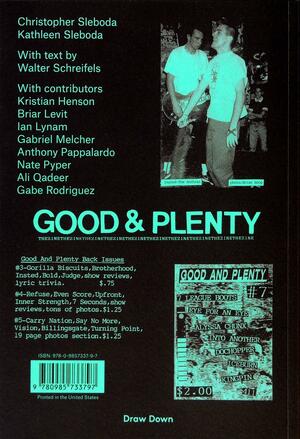 Hardcore Fanzine: Good & Plenty, 1989-1992 by Kathleen Sleboda, Christopher Sleboda