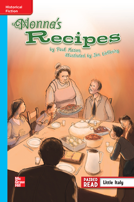 Reading Wonders Leveled Reader Nonna's Recipe: On-Level Unit 6 Week 2 Grade 4 by 