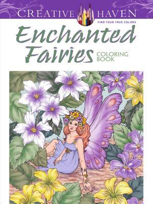 Creative Haven Enchanted Fairies Coloring Book by Barbara Lanza