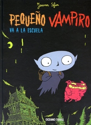 Pequeño Vampiro va a la escuela by Joann Sfar