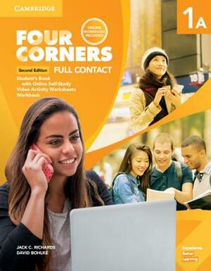 Four Corners Level 1a Super Value Pack (Full Contact with Self-Study and Online Workbook) by David Bohlke, Jack C. Richards