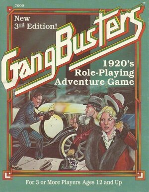 Gangbusters 1920's Role-Playing Adventure Game by Scott Haring