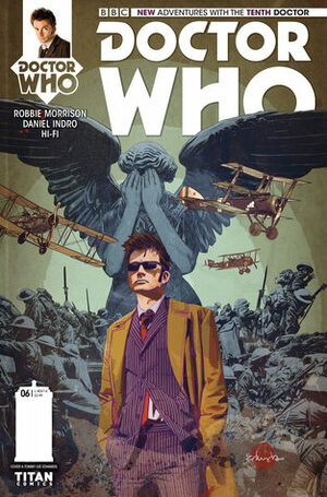 Doctor Who: The Tenth Doctor #6 by Robbie Morrison, Daniel Indro