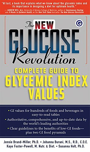 The New Glucose Revolution Complete Guide to Glycemic Index Values by Kaye Foster-Powell, Jennie Brand-Miller