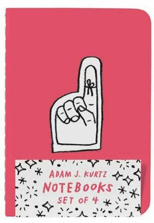 Adam J. Kurtz Notebooks (Set of 4) by Adam J. Kurtz