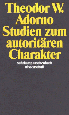 Studien zum Autoritären Charakter by Theodor W. Adorno