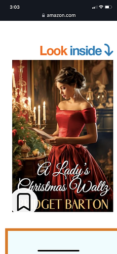 A Lady's Christmas Waltz by Bridget Barton